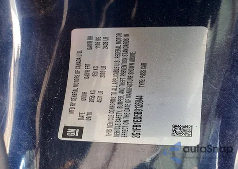 2011 Chevrolet Camaro Lt из США, поврежденный, VIN 2G1FB1ED5B9126944